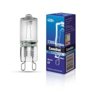 Лампа галогенная G9 40W 220V ЭРА