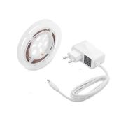 Лента св/д 3м с адаптером.12V 4,8 Вт