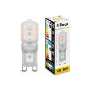 Лампа светодиодная G9 LB-430 Feron 5W 230V 2700K