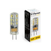 Лампа светодиодная G4 LB-420 FERON 2W 12V 2700K силикон