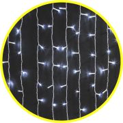 Гирлянда LED 1.5м.занавес белаяNGF-N01