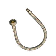 Подводка для смесителей 60 cм Мх10х18 (оплетка сталь)