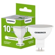 Лампа GENERICA LED 10Вт MR16 4000K GU5.3