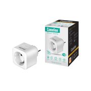 Розетка умная Smart Home BNS/SH-1/16A/WIFI одинарная 16А 3680В WiFi+счетчик+контроль Camelion 14503