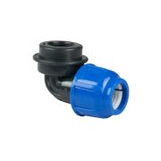 Отвод ПНД ВР 32х1 (гайка)