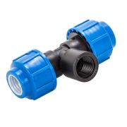 Тройник ПНД ВР 20х3/4х20 (гайка)