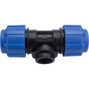 Тройник ПНД ВР 32х3/4х32 (гайка)