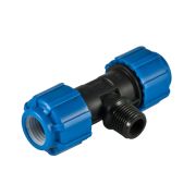 Тройник ПНД НР 32х3/4х32 (штуцер)