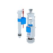 WC9510C Арматура спускная для бачка унитаза (двойная кнопка)