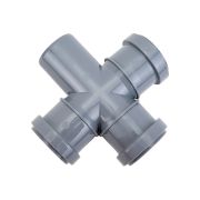 Крестовина одноплоскостная ПП D 50х50х50 мм 90 град. ПОЛИТЭК