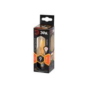 Лампа Эра 9W E27 свеча филамент матовая