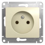 Механизм розетки 1-м Glossa СП 16A б/з беж. SchE