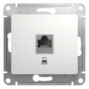 Механизм комп розетки 1-м Glossa СП R145 бел. SchE