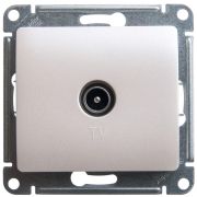 Розетка телевизионная TV Glossa коннектор механизм перламутр SE GSL000693
