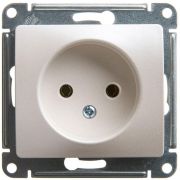 Механизм розетки 1-м Glossa СП 16A б/з перламутр SchE