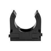 Крепеж-клипса 25 мм для гофры черная Промрукав