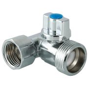 Кран шаровый 3-х проходной 1/2х3/4х1/2 VALTEC