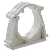 Крепление клипса 32 VALTEC PPR белый с фиксатором