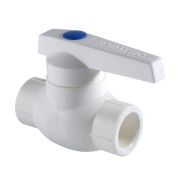 Кран шаровый VALTEC 32 PPR белый