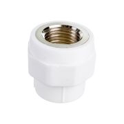 Соединитель разъёмный 20х1/2 гайка VALTEC PPR белый