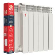Радиатор биметаллический 6 секций НРЗ Профи 2 кг 197 Вт