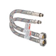 Комплект гибкой подводки VALTEC для смесителя М10х18+М10х35-G1/2