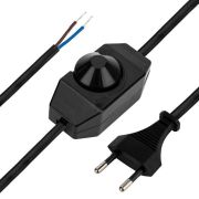 Сетевой шнур с диммером 2*0.75 2м