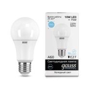 лампа GAUSS LED 10 Вт E27 A60 6500K