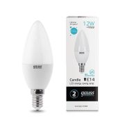 Лампа GAUSS LED 12Вт E14 свеча 4100K