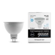 лампа GAUSS LED 9Вт MR16 6500K GU5.3
