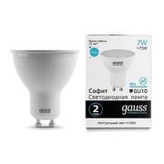 Лампа GAUSS LED 7ВТ MR16  4100К GU10