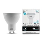 лампа GAUSS LED 9Вт  4100К GU10