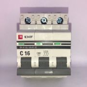 ВА47-63 3P 16А 4,5kA (С) EKF PROxima