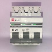 ВА47-63 3P 20А 4,5kA (С) EKF PROxima
