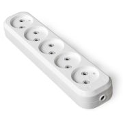 Колодка удлинителя без заземл. 10А 5 гнезд UNIVersal