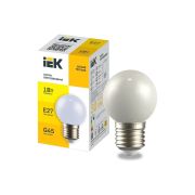 Лампа декоративная IEK 1Вт белая