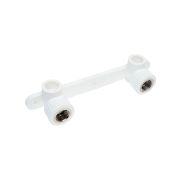 Водорозетка 20х1/2 гайка PPR белый