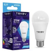Лампа 25Вт A60 E27 6500K TOKOV ELECTRIC