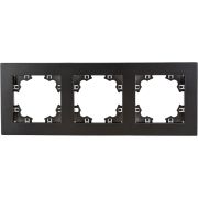 Рамка 3-м Афина универс. графит Universal A0045-Gr