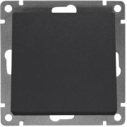 Выключатель 1-кл. СП Афина 10А IP20 механизм графит Universal A0021-Gr