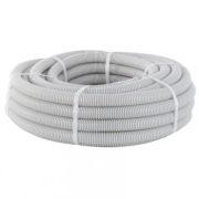 Труба гофрированная ПВХ 16 мм с зондом EKF 10 м (серая)