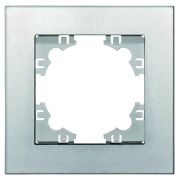 Рамка 1-м Афина серебр. Universal A0053-S