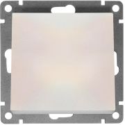 Выключатель 1-кл. СП Афина 10А IP20 механизм жемчуж. Universal A0021-OBr
