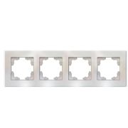 Рамка 4-м Афина универс. жемчуж. Universal A0046-OBr