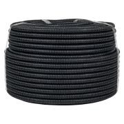 Труба гофрированная ПНД 16 мм с зондом черная EKF (HF)/10м