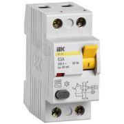 Выключатель дифференциальный IEK 1-63 63A 2P (УЗО)