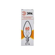 Лампа накаливания 60Вт Е14 ЭРА