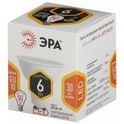 Лампа ЭРА LED 6Вт MR16 2700К GU10