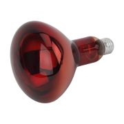 Лампа ИКЗК R127 150W E27 красная