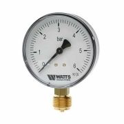 Манометр 1/4 0-6 bar (боковое/радиальное подключение) WATTS